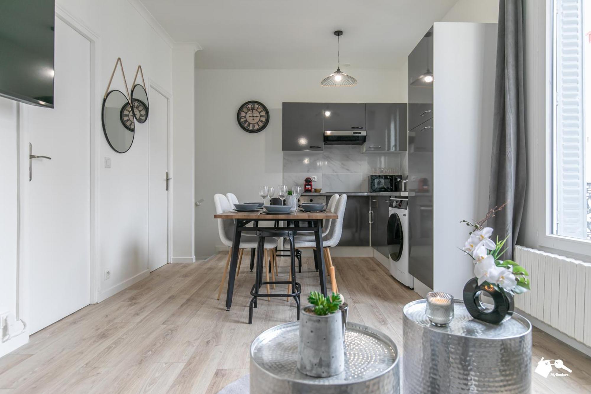 Mba - Bobillot - Splendide Appart - Proche Vincennes Montreuil  Dış mekan fotoğraf